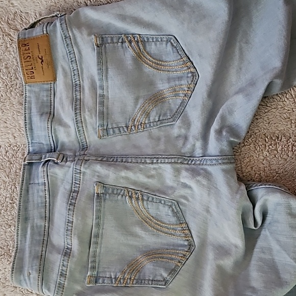 Hollister Y2K SZ 3 Light Blue Denim Skinny Jeans - Picture 6 of 7